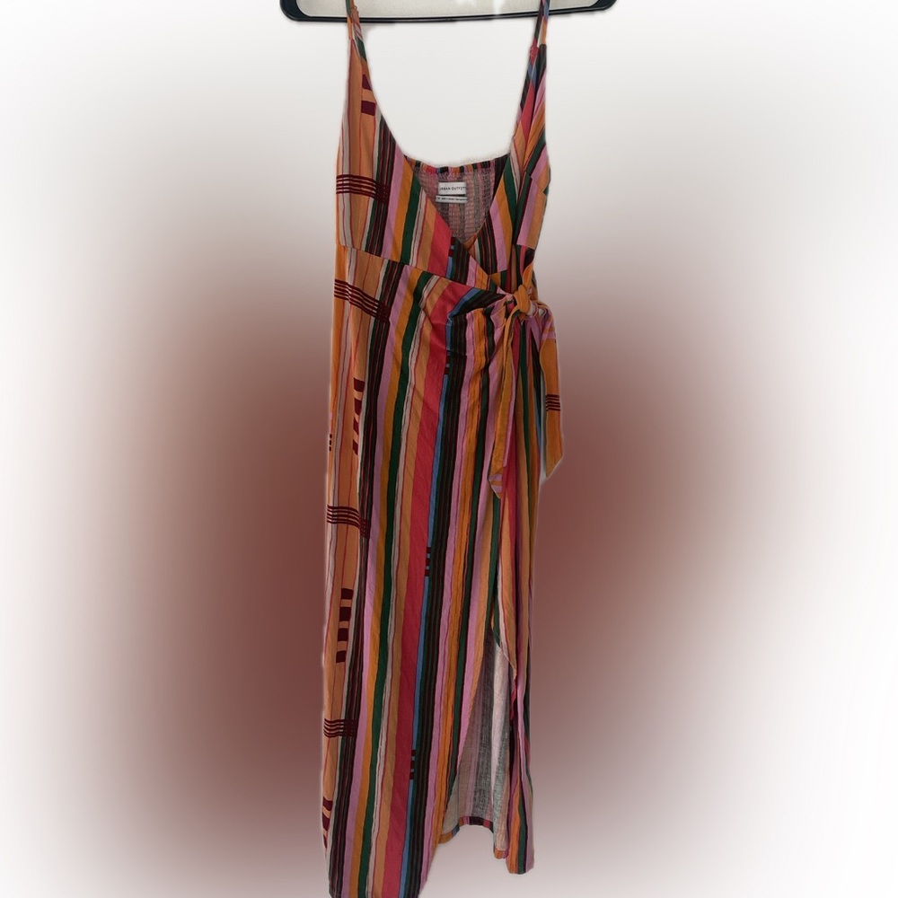 MOVING SALE! Accepting all offers! Urban Outfitters Multi Color Wrap Front Dress
